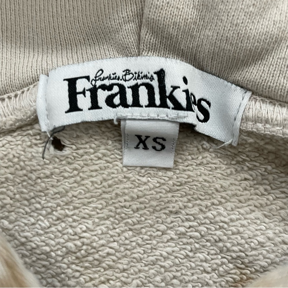 Frankie’s Bikinis Brownie Tie Dye Sweatpants & Hoodie Set Women's XS Brown Tan - Picture 7 of 16